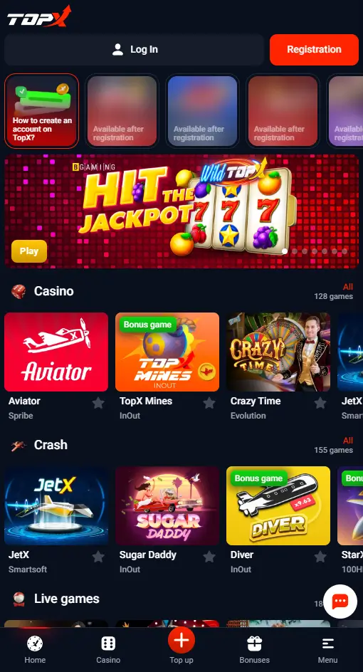 Try TopX App in Malaysia