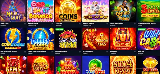TopX slot machines
